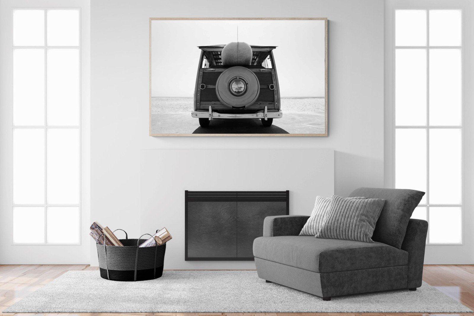 Vintage Surf-Wall_Art-150 x 100cm-Mounted Canvas-Wood-Pixalot