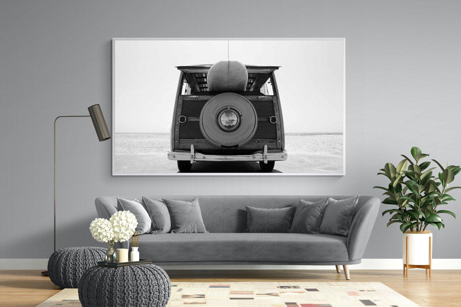 Vintage Surf-Wall_Art-220 x 130cm-Mounted Canvas-White-Pixalot