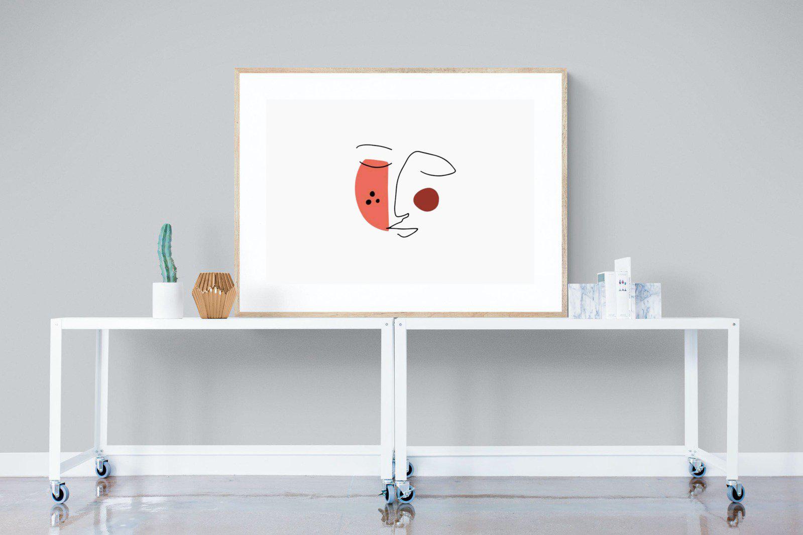 Viviene-Wall_Art-120 x 90cm-Framed Print-Wood-Pixalot