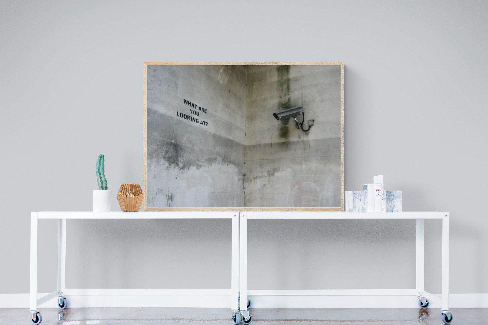 What Are You Looking At-Wall_Art-120 x 90cm-Mounted Canvas-Wood-Pixalot