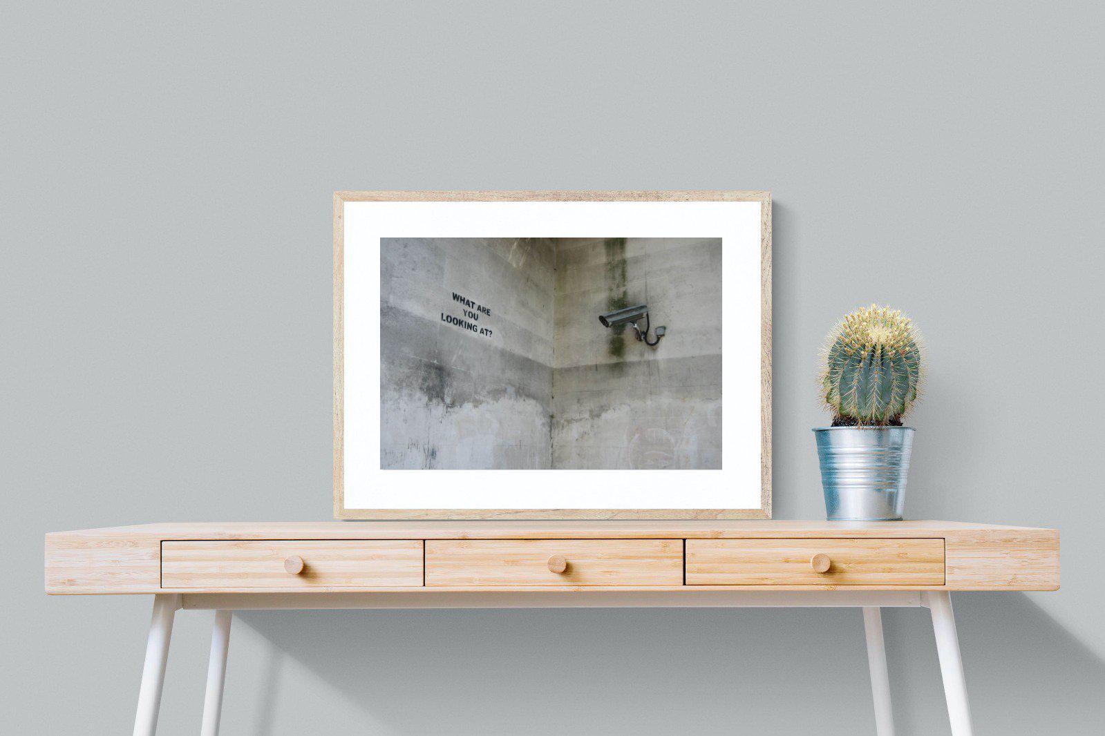 What Are You Looking At-Wall_Art-80 x 60cm-Framed Print-Wood-Pixalot