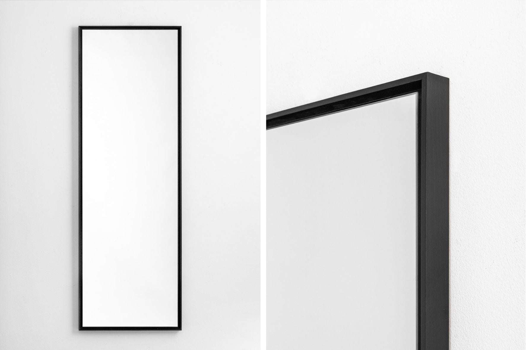 Floating Mirror-Wall_Art-Black-Pixalot