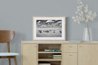Amboseli Elephant Convoy-Wall_Art-60 x 45cm-Framed Print-Wood-Pixalot