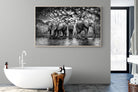 Amboseli Lake-Wall_Art-180 x 110cm-Mounted Canvas-Wood-Pixalot