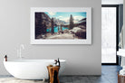 Banff-Wall_Art-180 x 110cm-Framed Print-White-Pixalot