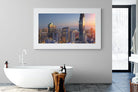 Bangkok City-Wall_Art-180 x 110cm-Framed Print-White-Pixalot