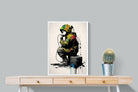 Pixalot Banksy Astronaut