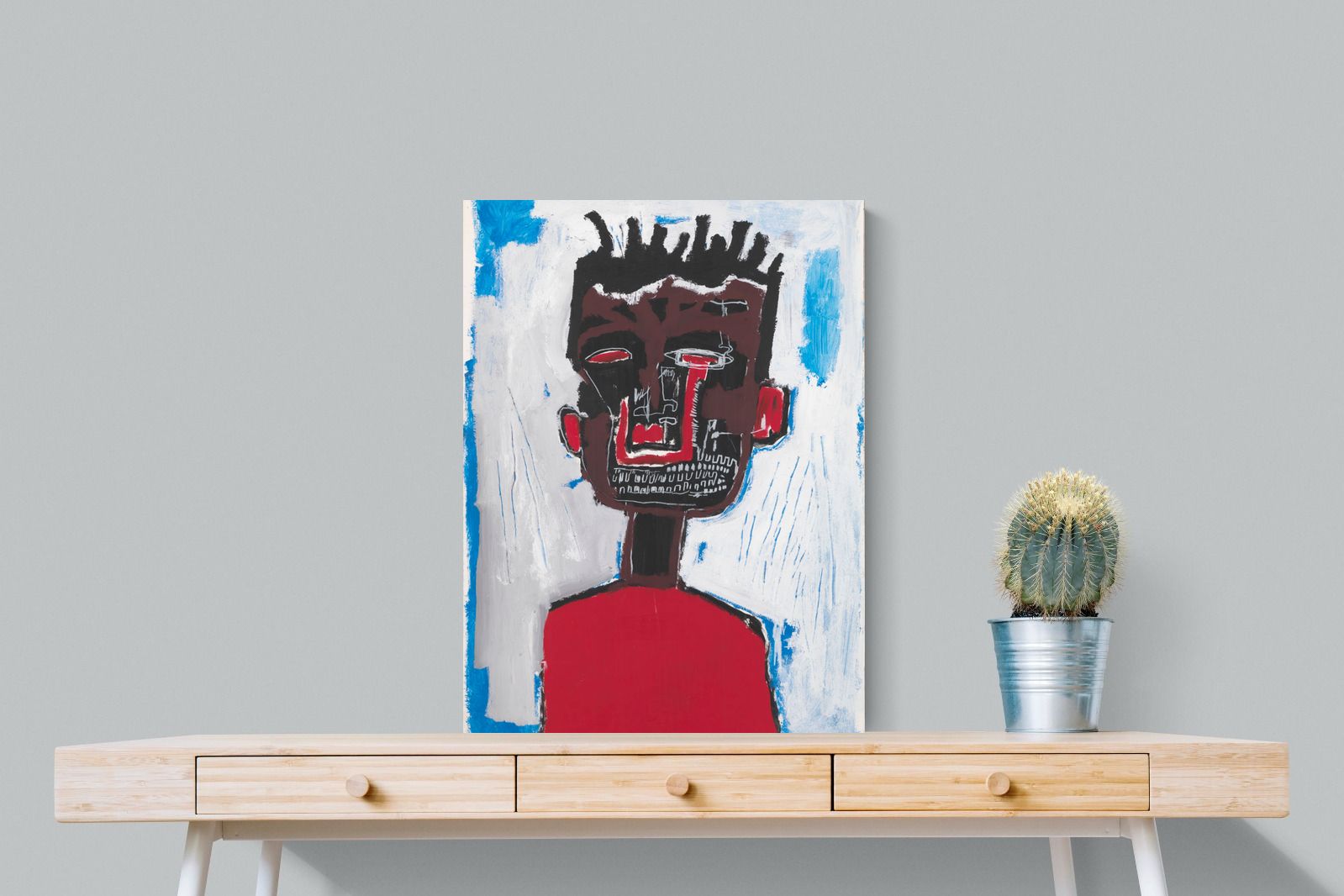 Pixalot Basquiat Self-Portrait