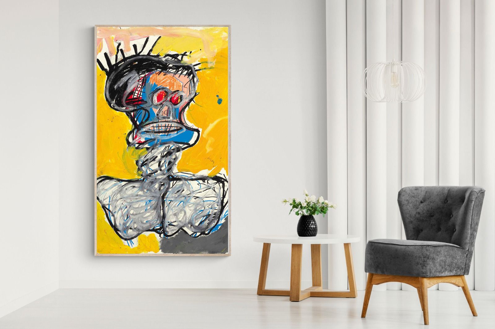 Pixalot Basquiat Untitled Head