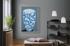 Pixalot Blue Protea Vase