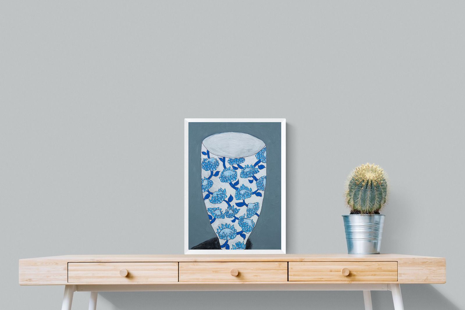 Pixalot Blue Protea Vase