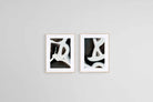 Bones Set-Wall_Art-45 x 60cm (x2)-Framed Print-Wood-Pixalot