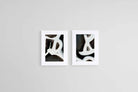 Bones Set-Wall_Art-45 x 60cm (x2)-Framed Print-White-Pixalot