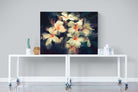 Brushed Petals-Wall_Art-120 x 90cm-Mounted Canvas-No Frame-Pixalot