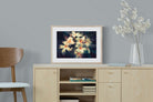 Brushed Petals-Wall_Art-60 x 45cm-Framed Print-Wood-Pixalot
