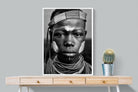 Caro Girl-Wall_Art-75 x 100cm-Mounted Canvas-White-Pixalot
