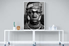 Caro Girl-Wall_Art-90 x 120cm-Mounted Canvas-White-Pixalot