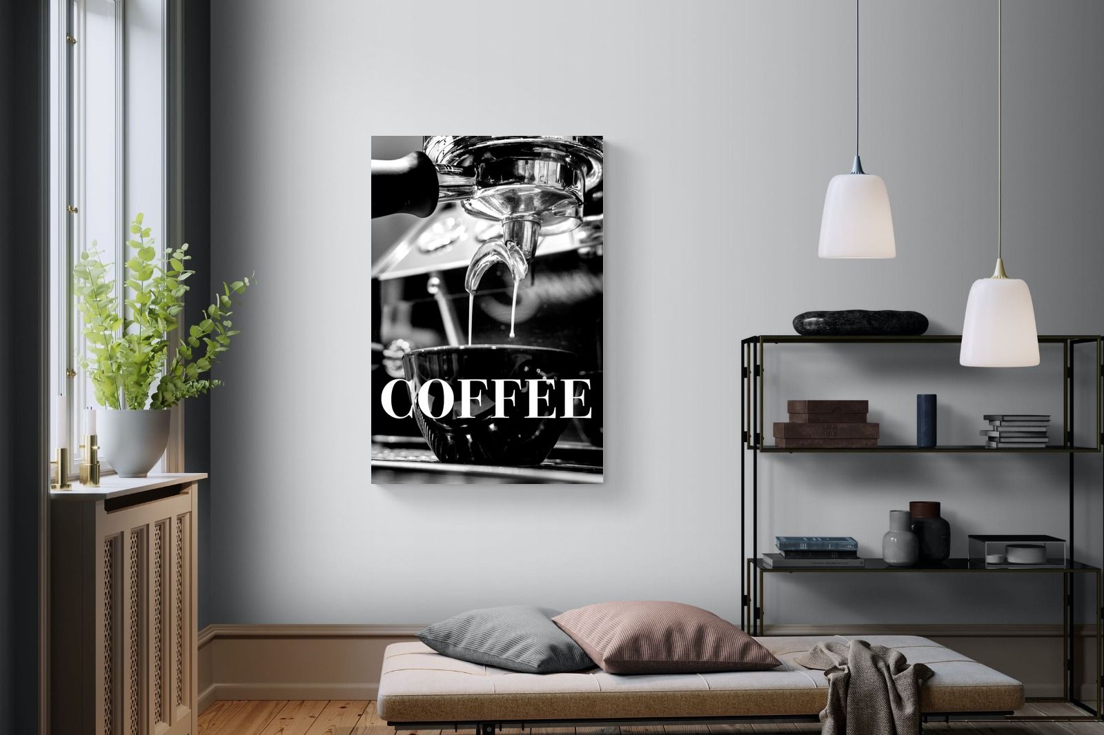 Pixalot Coffee Poster