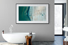 Converging Landscape-Wall_Art-180 x 110cm-Framed Print-Black-Pixalot