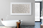 Cracked Clay-Wall_Art-180 x 110cm-Framed Print-White-Pixalot