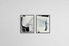Decoy Set-Wall_Art-45 x 60cm (x2)-Mounted Canvas-Black-Pixalot