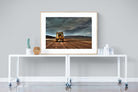 Desert Road Defender-Wall_Art-120 x 90cm-Framed Print-Wood-Pixalot