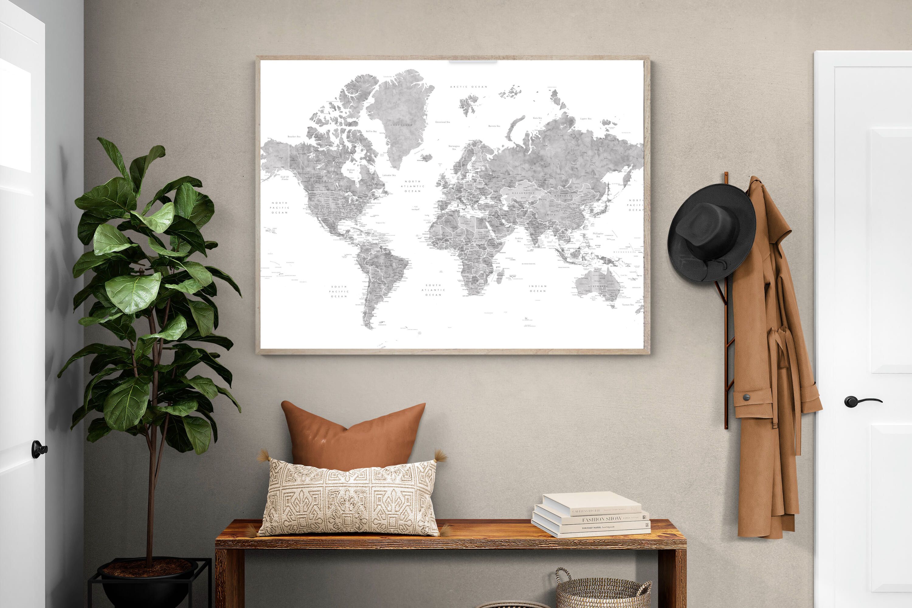 Pixalot Detailed World (Grey)