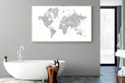 Pixalot Detailed World (Grey)