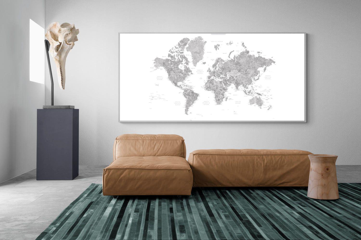 Pixalot Detailed World (Grey)