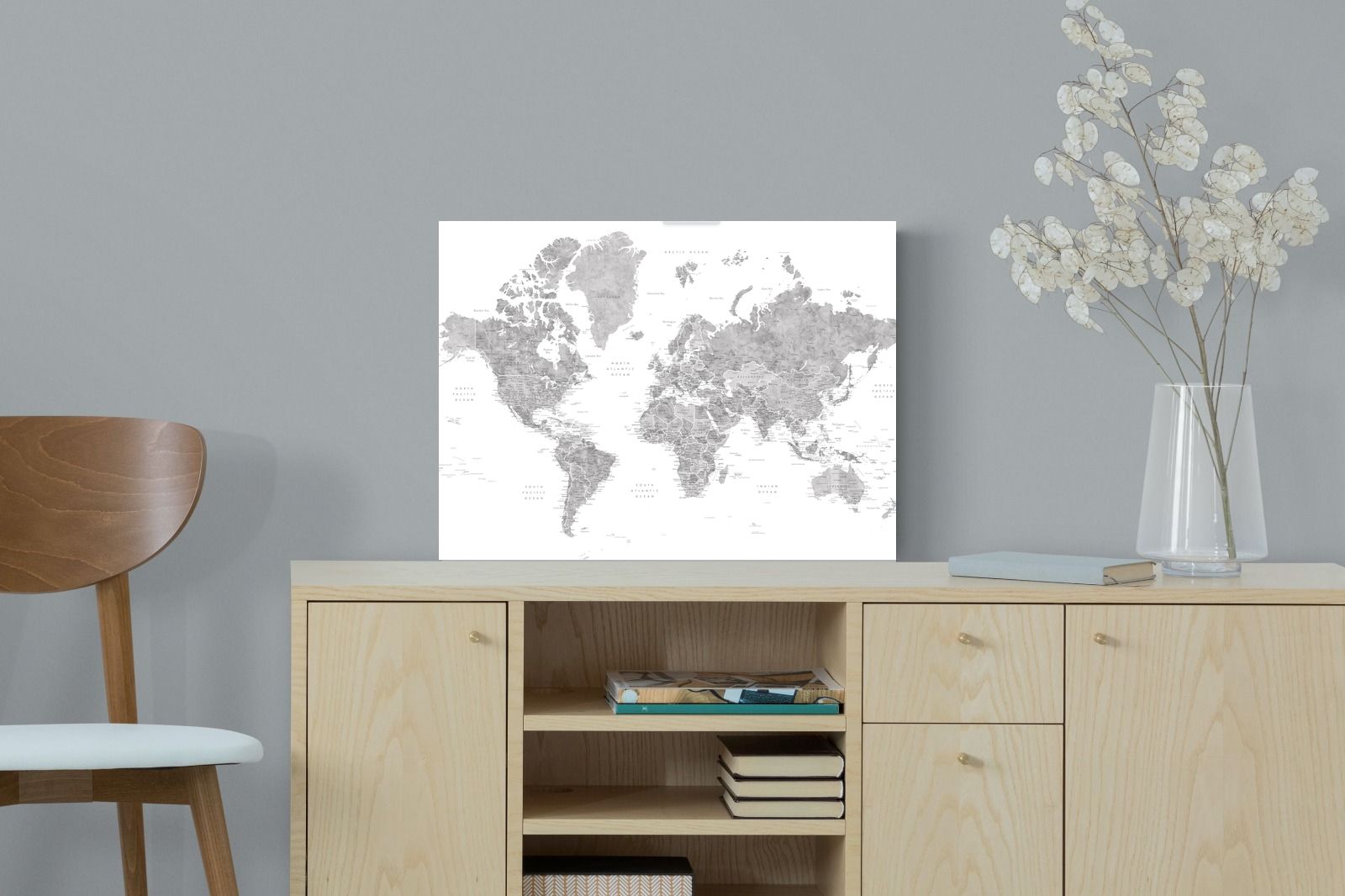 Pixalot Detailed World (Grey)