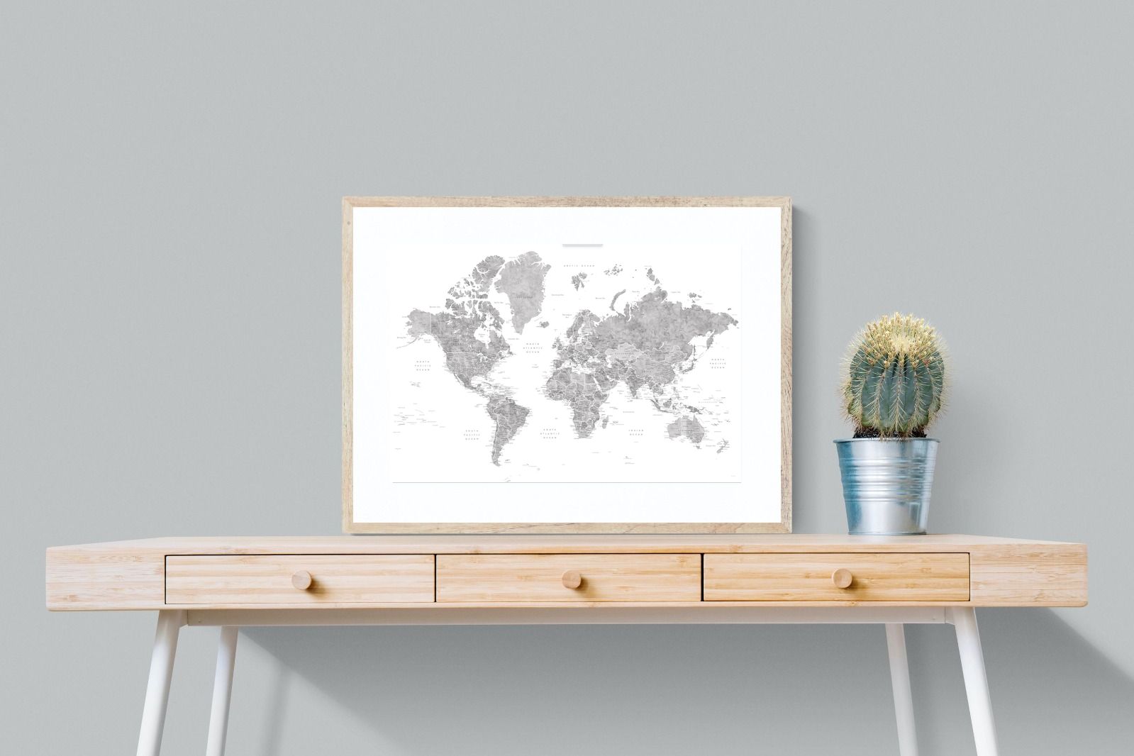 Pixalot Detailed World (Grey)