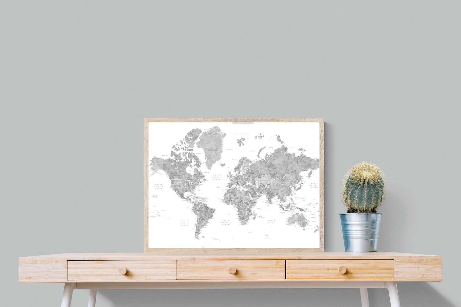 Pixalot Detailed World (Grey)