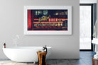 Diner-Wall_Art-180 x 110cm-Framed Print-White-Pixalot