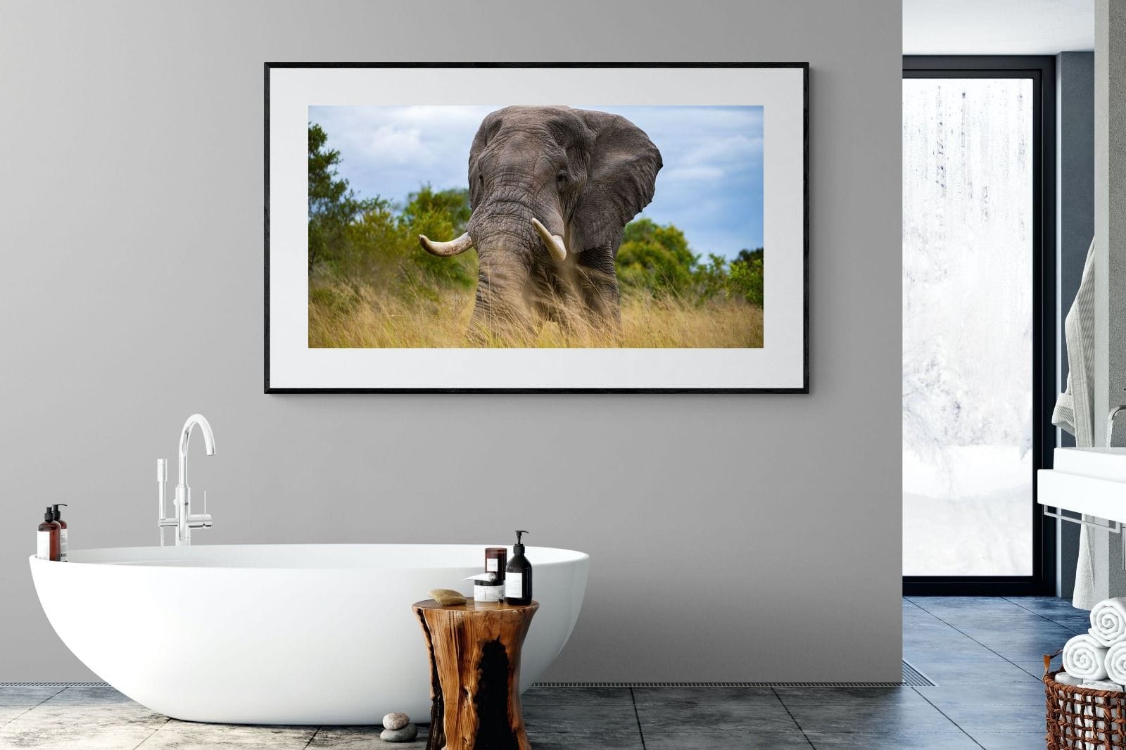 Emerge-Wall_Art-180 x 110cm-Framed Print-Black-Pixalot