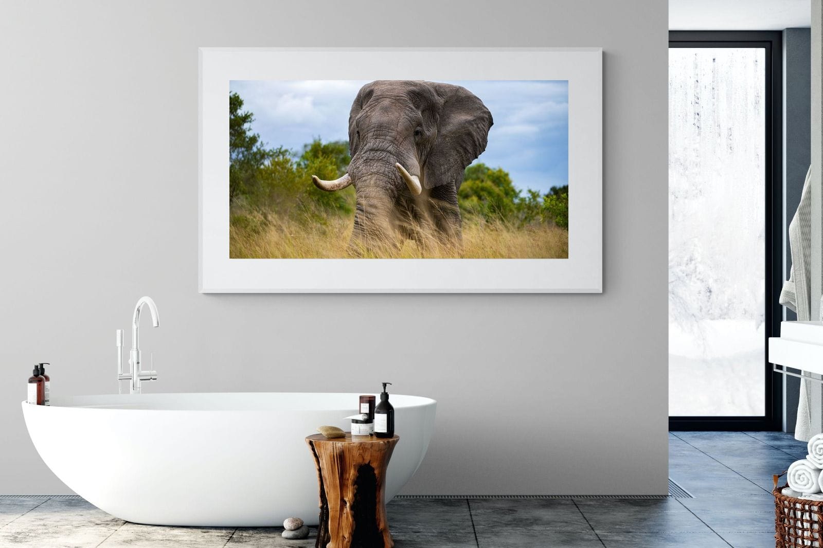 Emerge-Wall_Art-180 x 110cm-Framed Print-White-Pixalot