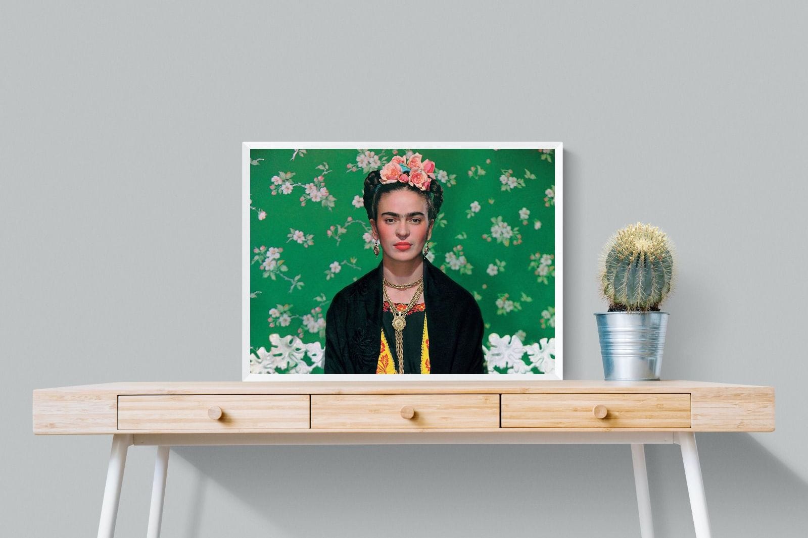 Fabulous Frida-Wall_Art-80 x 60cm-Mounted Canvas-White-Pixalot