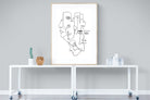 Face to Face-Wall_Art-90 x 120cm-Framed Print-Wood-Pixalot
