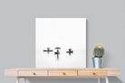 Fisherman's World-Wall_Art-80 x 80cm-Mounted Canvas-No Frame-Pixalot