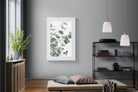 Flourishing Eucalyptus-Wall_Art-100 x 150cm-Framed Print-White-Pixalot