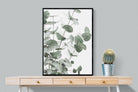 Flourishing Eucalyptus-Wall_Art-75 x 100cm-Mounted Canvas-Black-Pixalot
