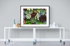 Foliage-Wall_Art-120 x 90cm-Framed Print-Black-Pixalot