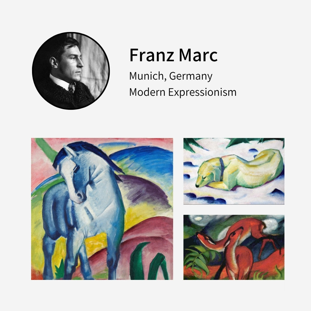 Pixalot profile of Franz Marc