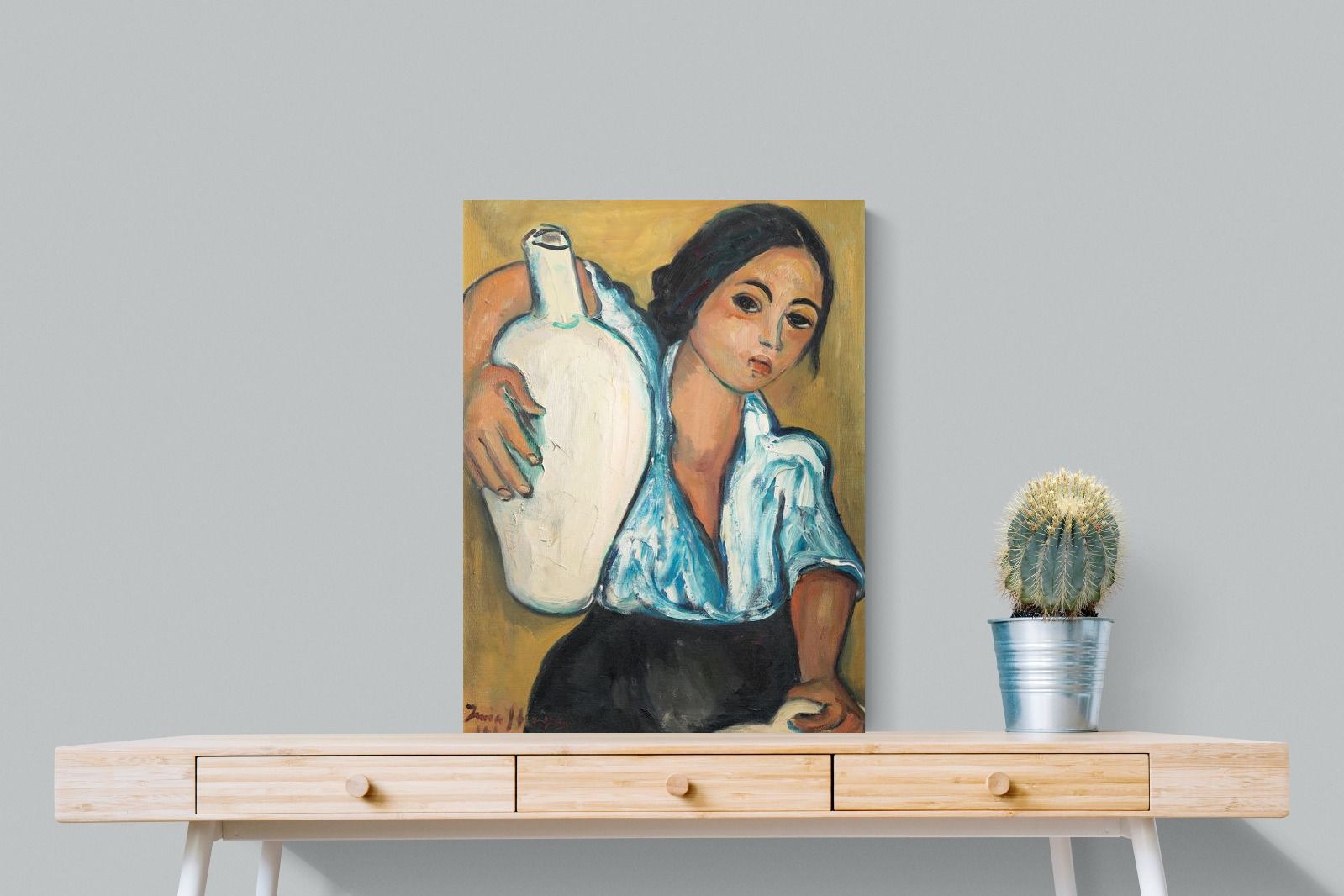 Pixalot Girl with Jug