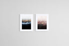 Golden Forests Set-Wall_Art-45 x 60cm (x2)-Framed Print-White-Pixalot