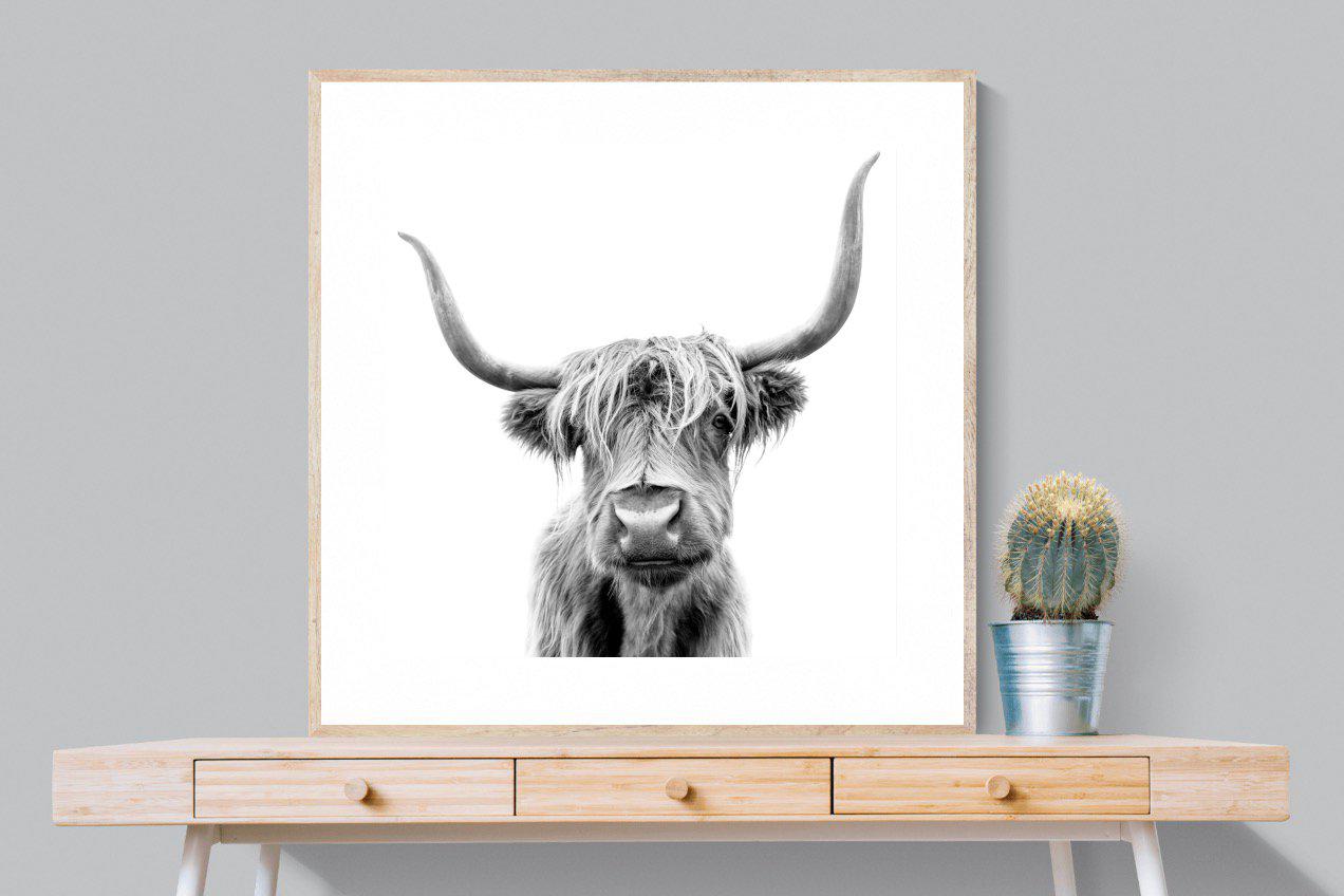 Hairy-Wall_Art-100 x 100cm-Framed Print-Wood-Pixalot