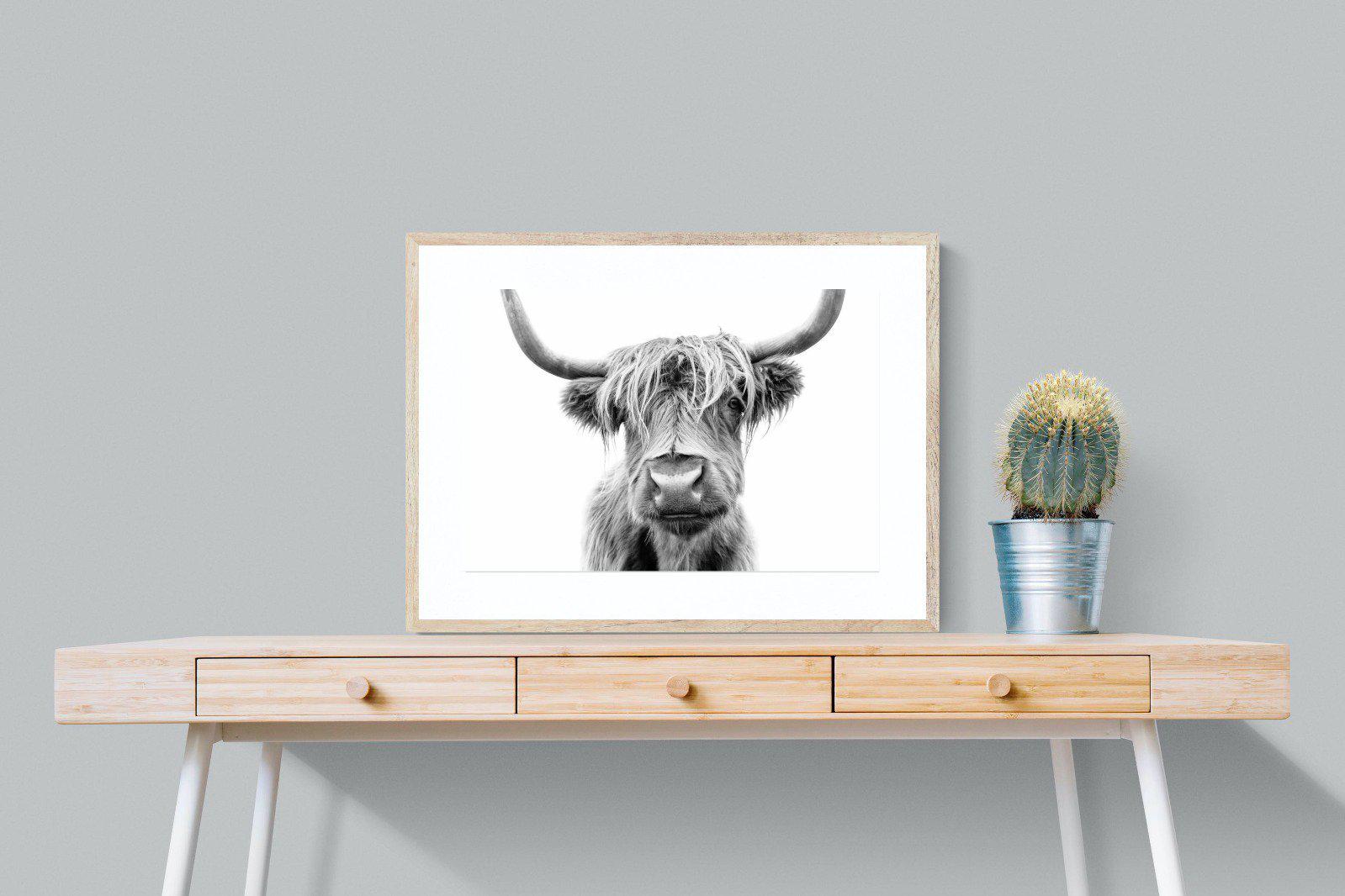 Hairy-Wall_Art-80 x 60cm-Framed Print-Wood-Pixalot