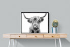 Hairy-Wall_Art-80 x 60cm-Mounted Canvas-Black-Pixalot