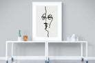 Her-Wall_Art-90 x 120cm-Framed Print-White-Pixalot