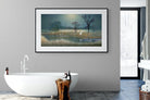 Hidden Calm-Wall_Art-180 x 110cm-Framed Print-Black-Pixalot