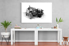 High Key Landy-Wall_Art-150 x 100cm-Mounted Canvas-No Frame-Pixalot